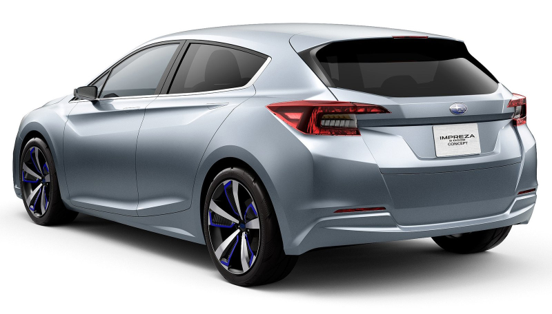 Illustration for article titled The Subaru Impreza 5-Door Hatch Concept Cranks The Excitement Up Maybe One Or Two Notches